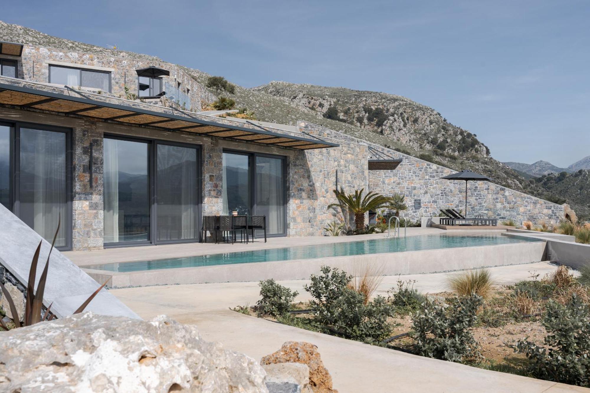 Neromai Cave Luxury Villas Koxaré Chambre photo