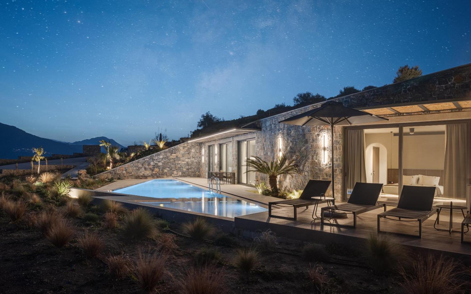 Neromai Cave Luxury Villas Koxaré Extérieur photo