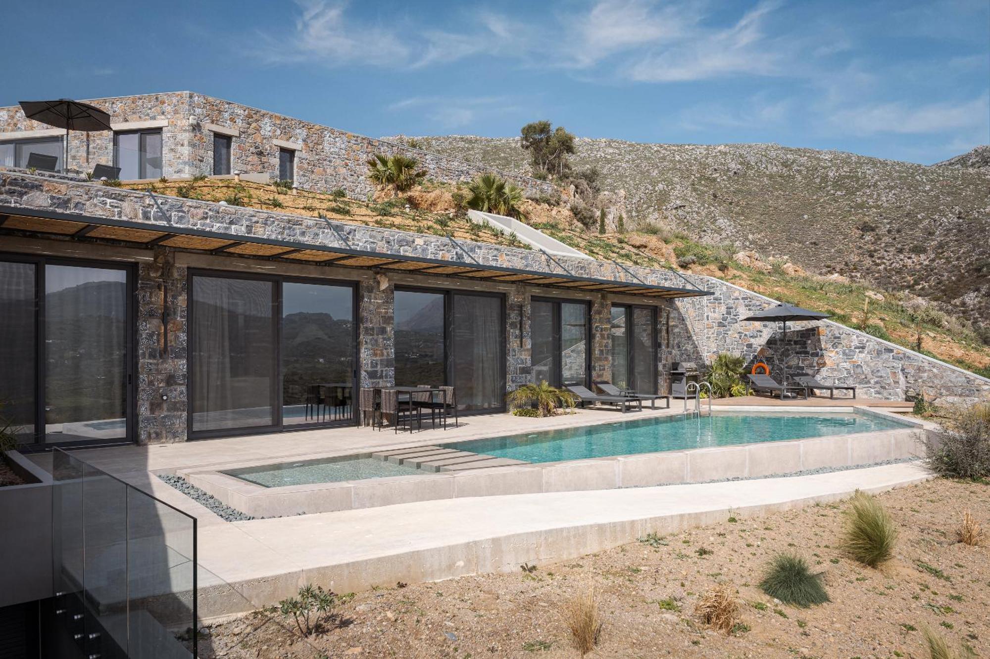 Neromai Cave Luxury Villas Koxaré Extérieur photo